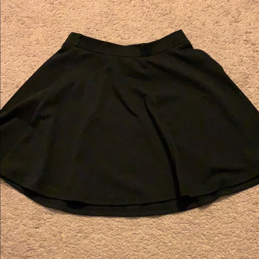 Black Circle Skirt